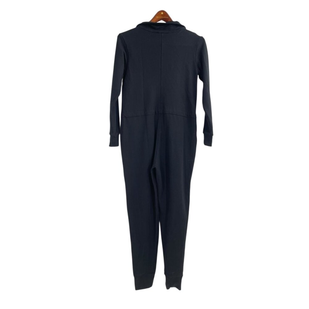 Smash + Tess Midnight Black Shay Jumpsuit Womens Size Small Loungewear Ski - Picture 3 of 8